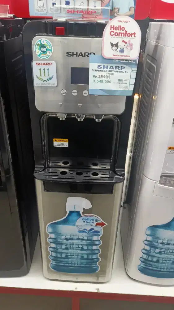 Promo kredit dispenser Sharp tanpa Dp, gratis angsuran 3x