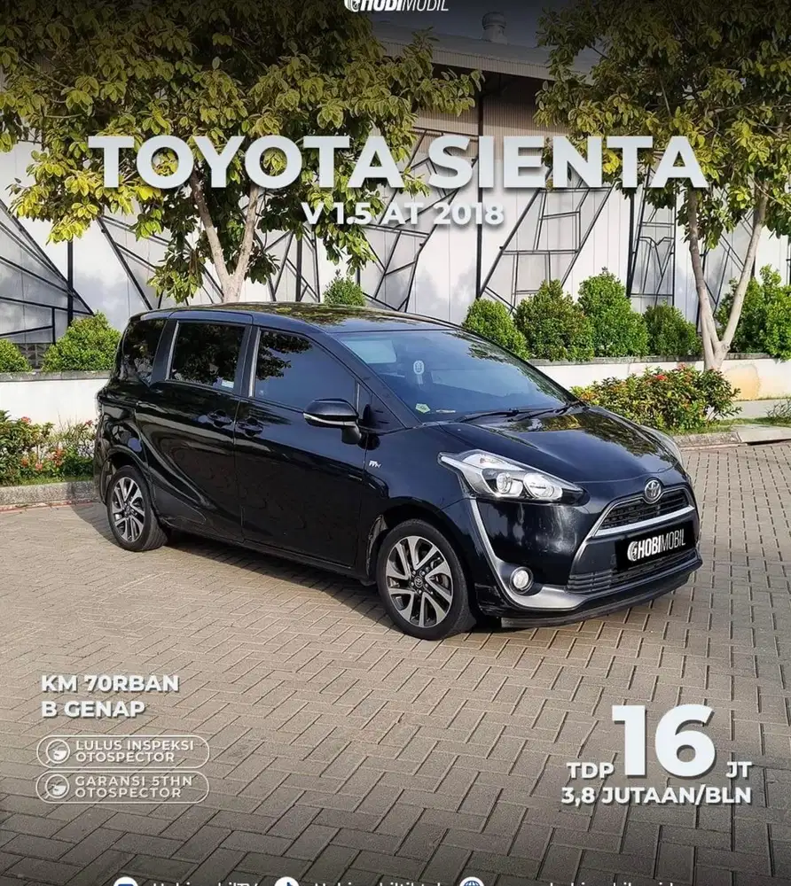 Sienta V 1.5 AT Thn 2018