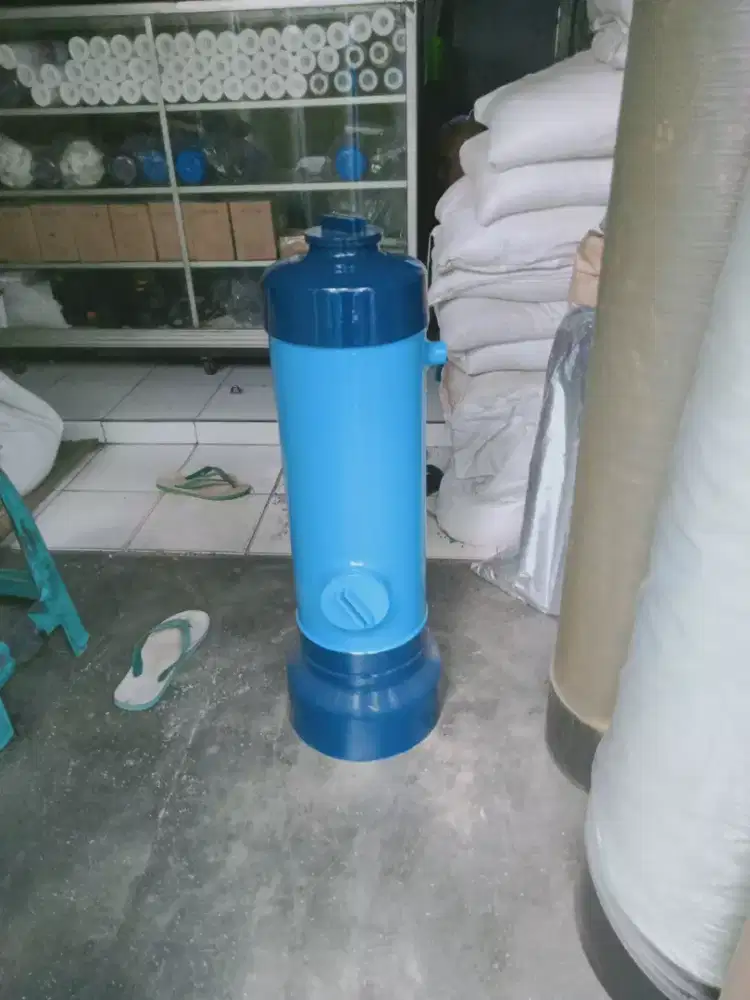 Filter air bahan PVC 8INC dan Media Super Kumplit