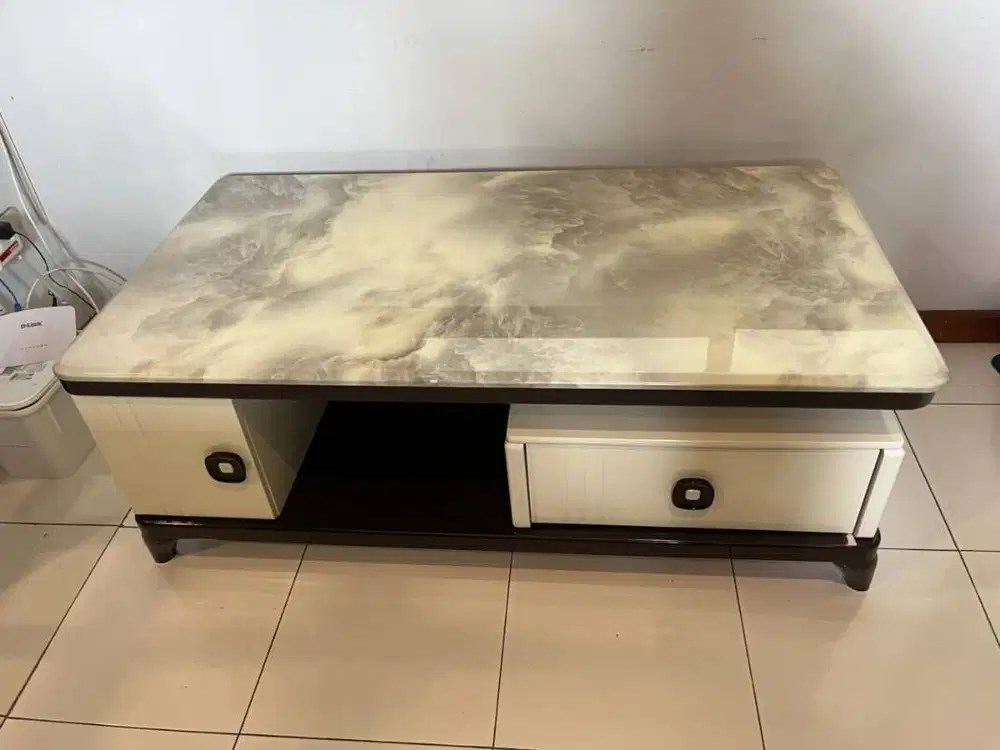 Meja Marmer / Meja Kopi / Meja Tamu / Meja Kerja