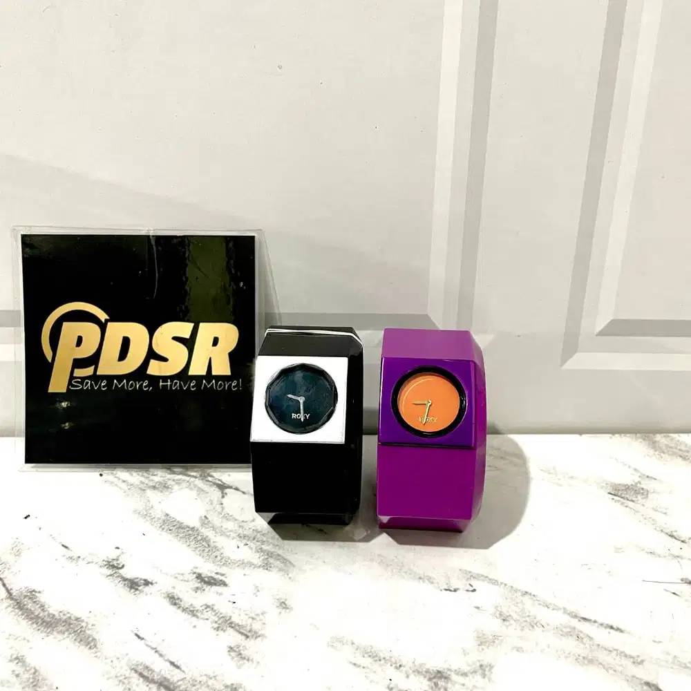 JAM TANGAN ROXY ARW176BR METAMORPHIC BLK UNGU UNIT ONLY ORIGINAL RESMI