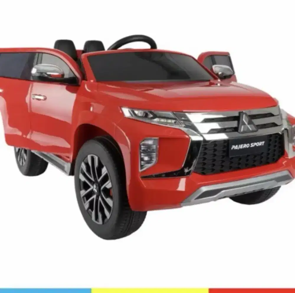 Mobil aki mainan anak lisensi resmi PAJERO SPORT M8899 EVA