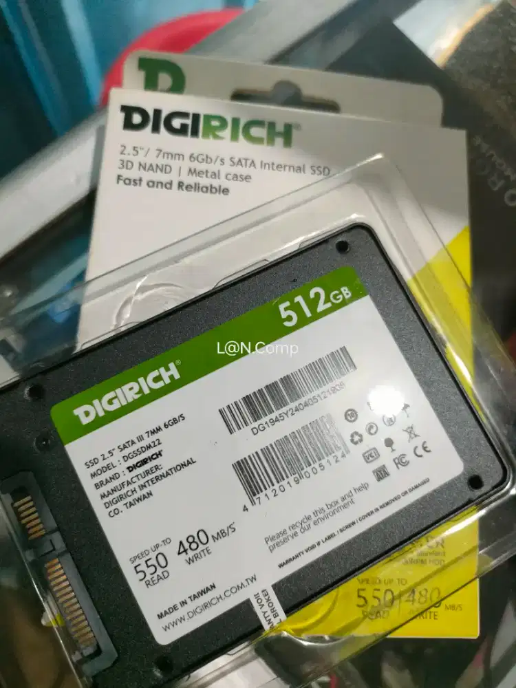 SSD 512gb For Laptop +windows