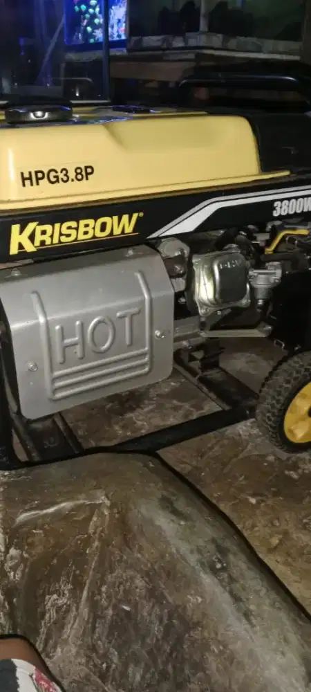 Genset krisbow 3800 watt