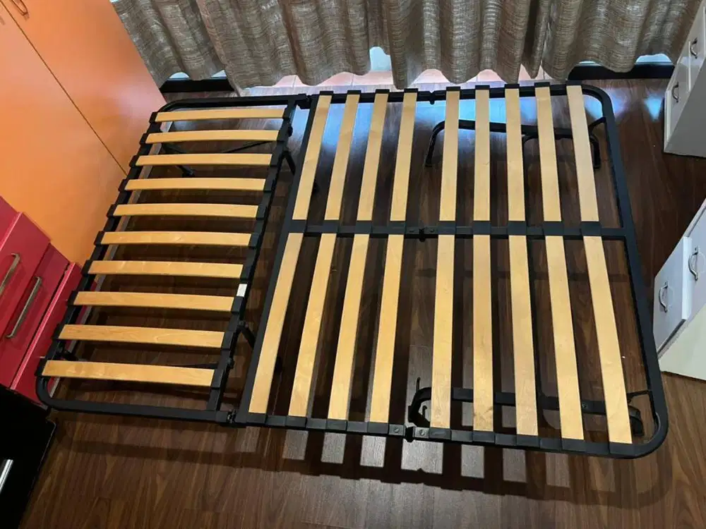 IKEA Foldable Bed Frame / LYCKSELE Two Seat Sofa Bed Frame IKEA