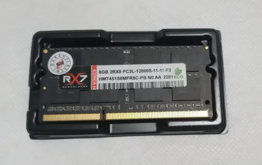 SODIM / RAM LAPTOP DDR3L - 8GB PC 12800