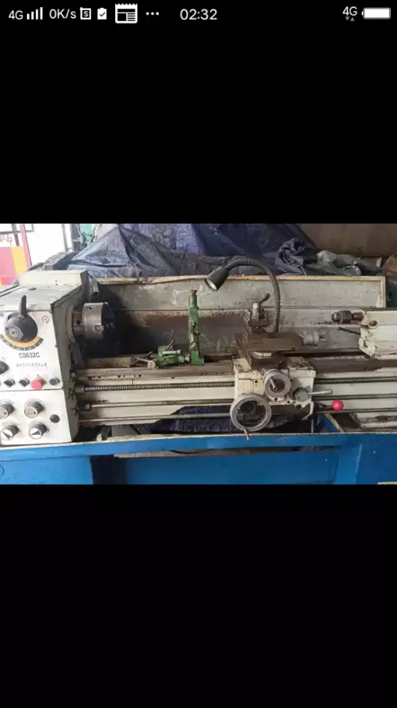 Mesin bubut CO 632C panj 750