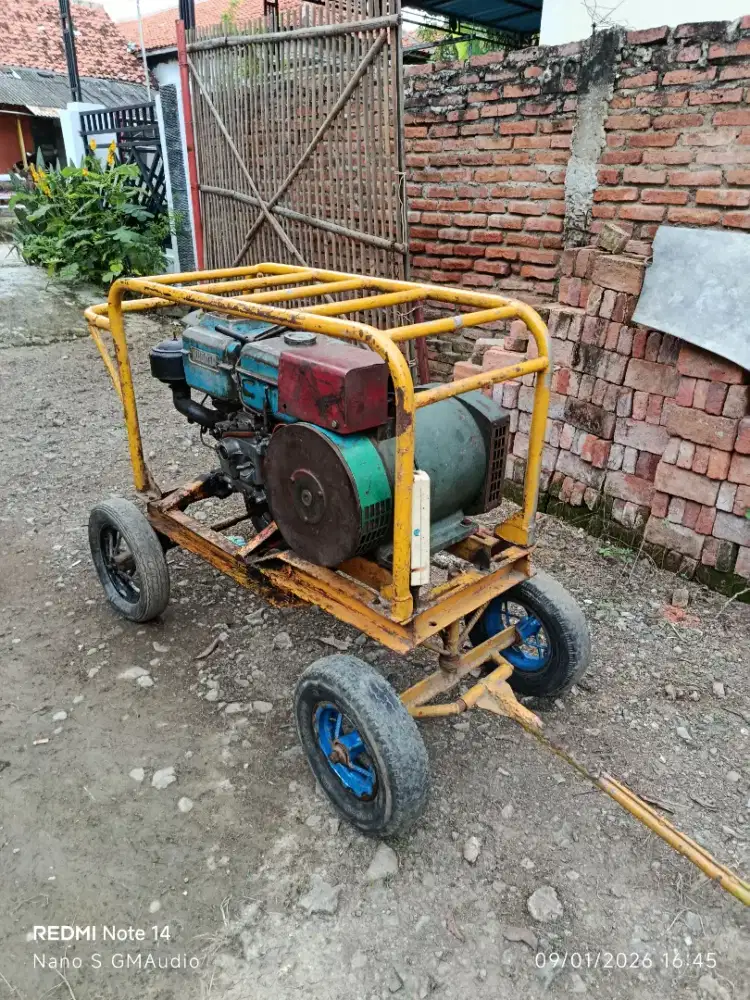 Kubota 10pk dinamo 5kw
