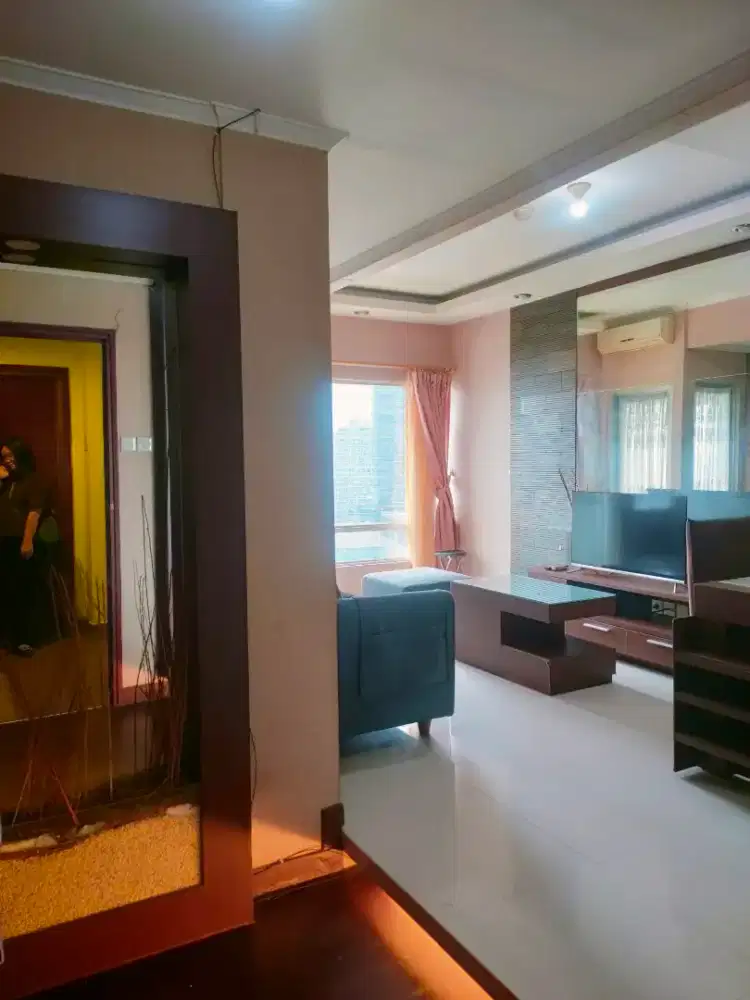DiSewakan Apartemen Sudirman park 2 kamar Furnish