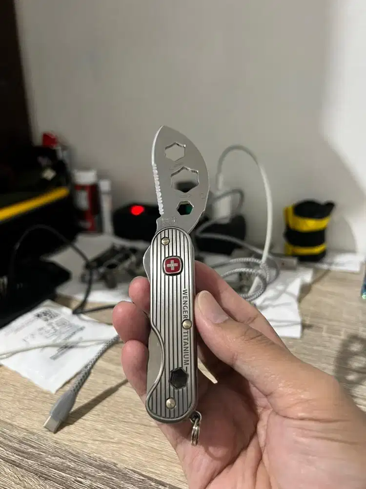 Wenger Titanium Line Titanium 2 NEW Old Stock Original Full Set Box