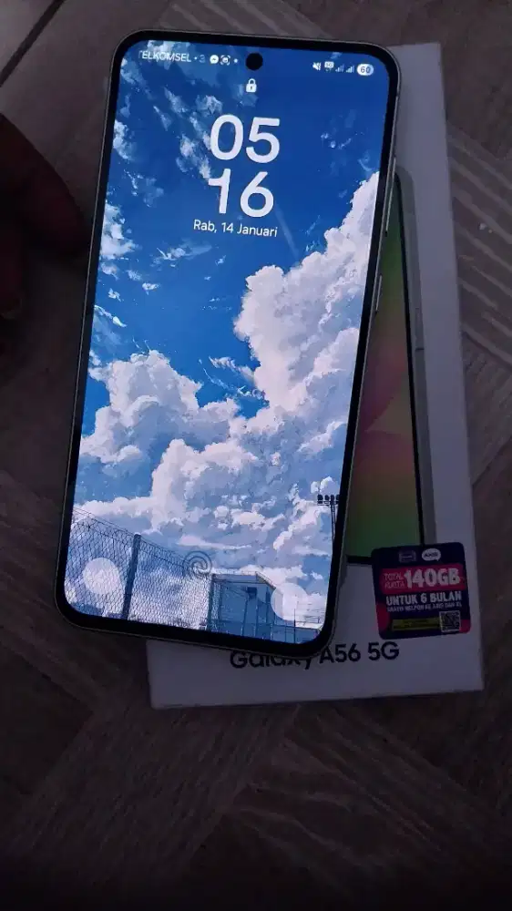 Samsung A56 5G 8/256 mulus like new garansi on kel hp+dus