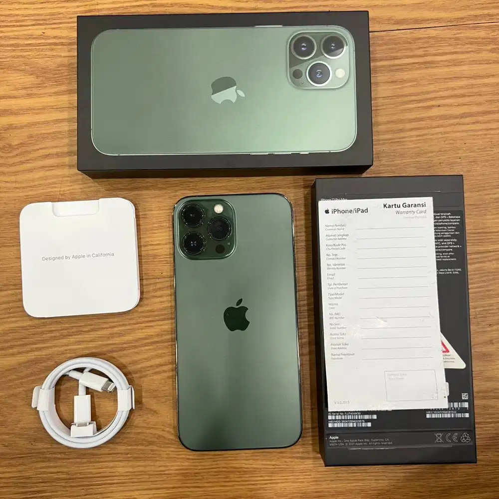 Iphone 13 pro max 256gb green ibox