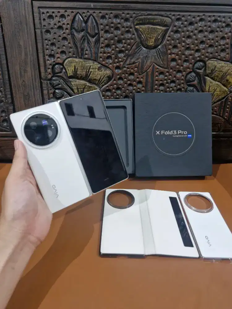 Vivo X Fold 3 pro 16/512gb resmi Fullset ori + case