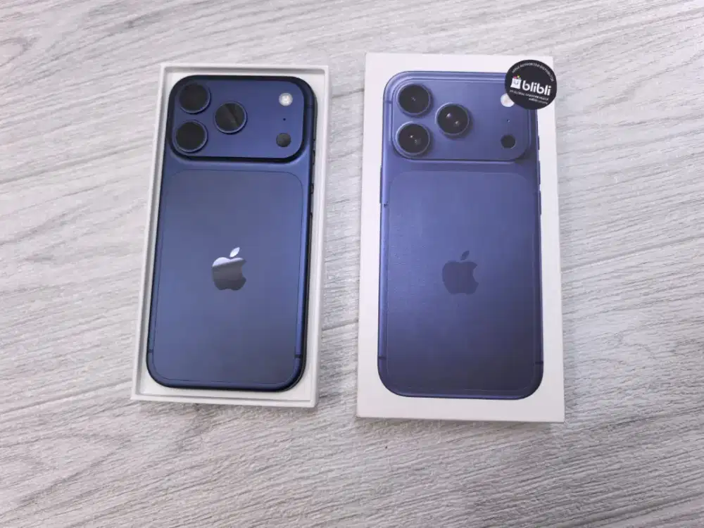 Iphone 17 pro 256 deep blue resmi