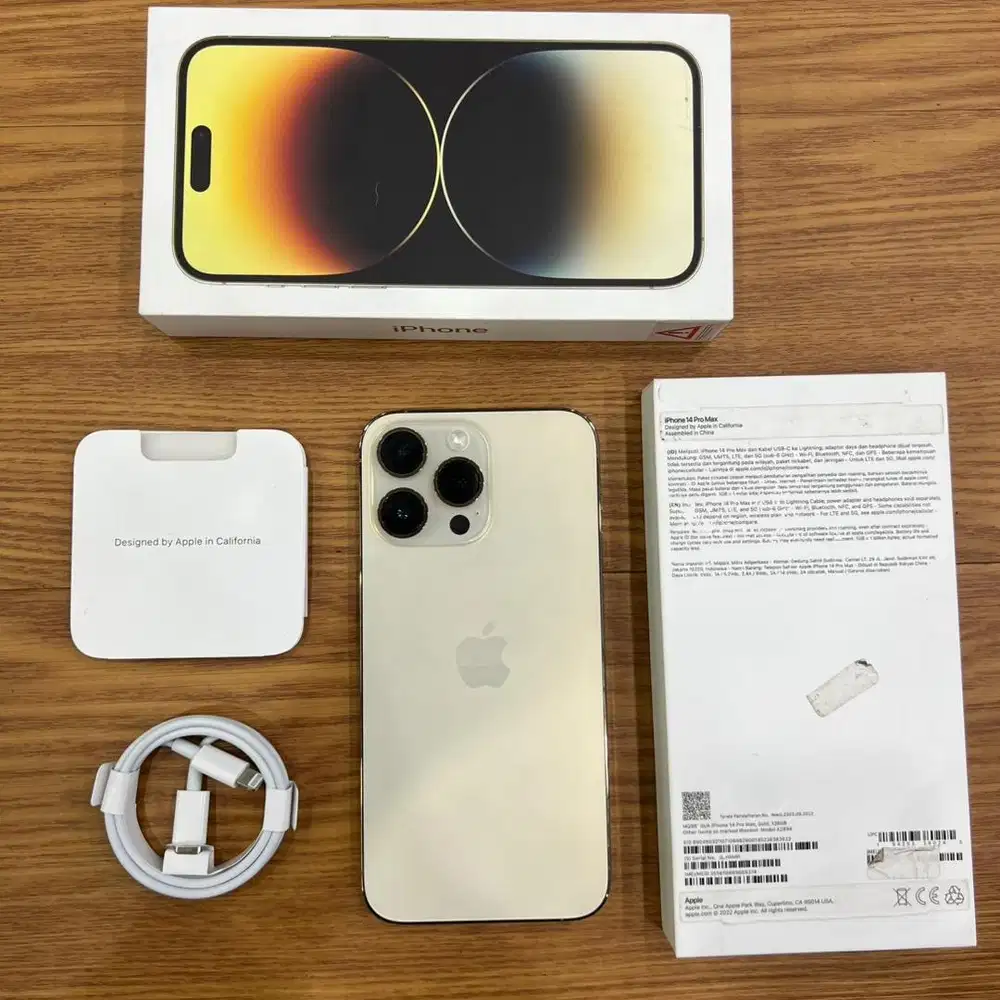 Iphone 14 pro max 128gb gold ibox