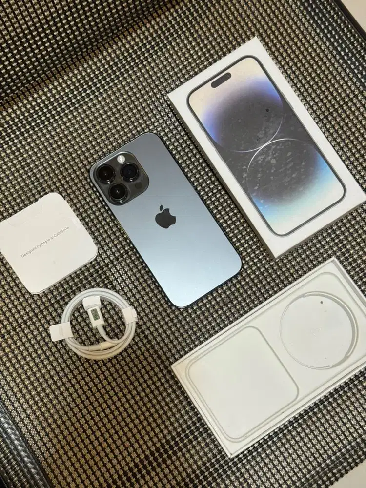 Iphone 14 pro 256gb ibox resmi fullset nominus