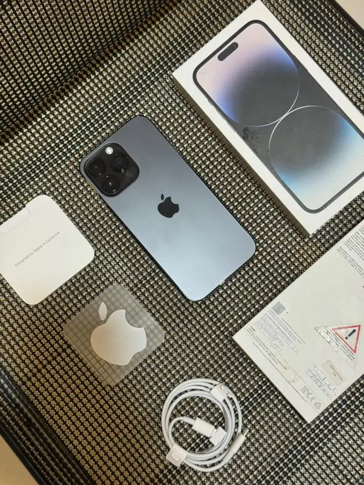 Iphone 14 pro max 256gb cukai resmi fullset nominus