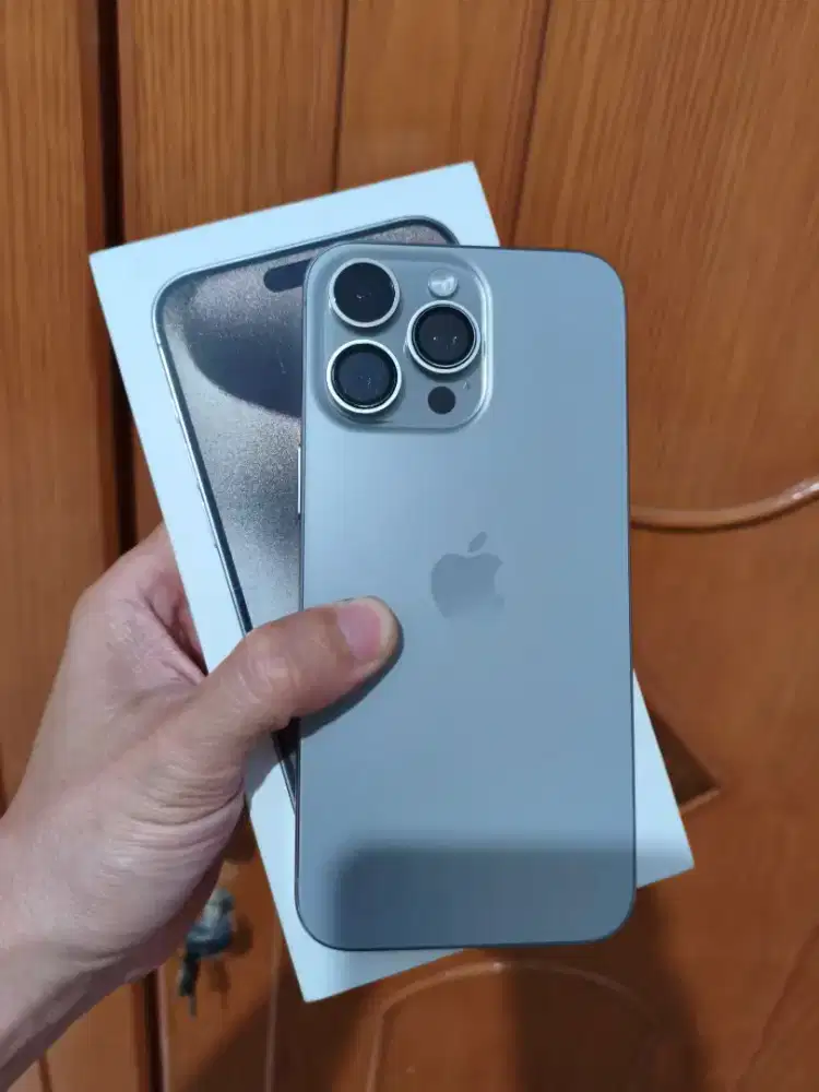 Iphone 15 pro max 256 gb eks inter bea cukai