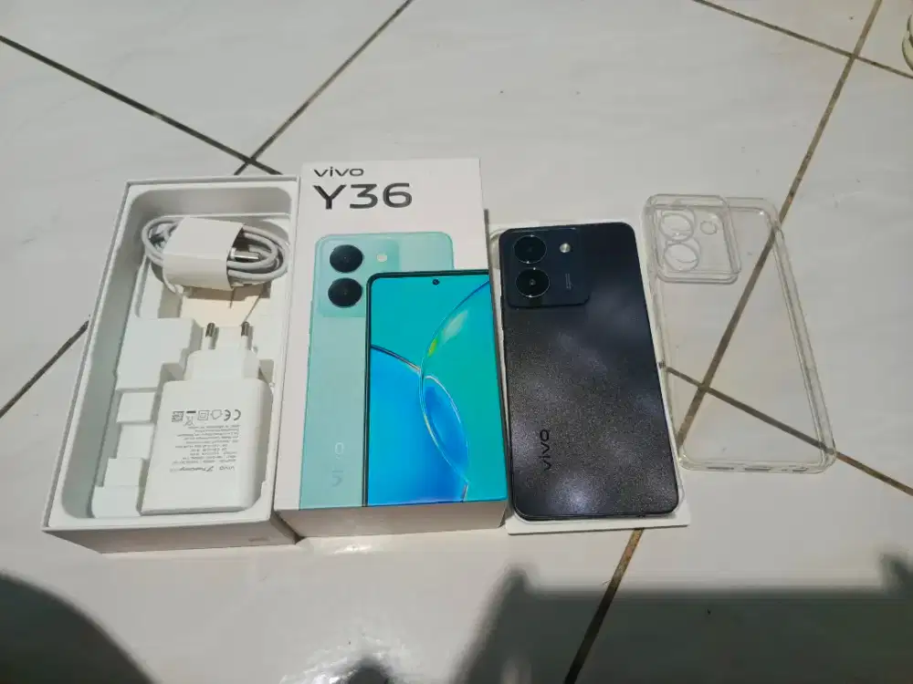 Vivo y36 ram 8/256 gb second fullset ori