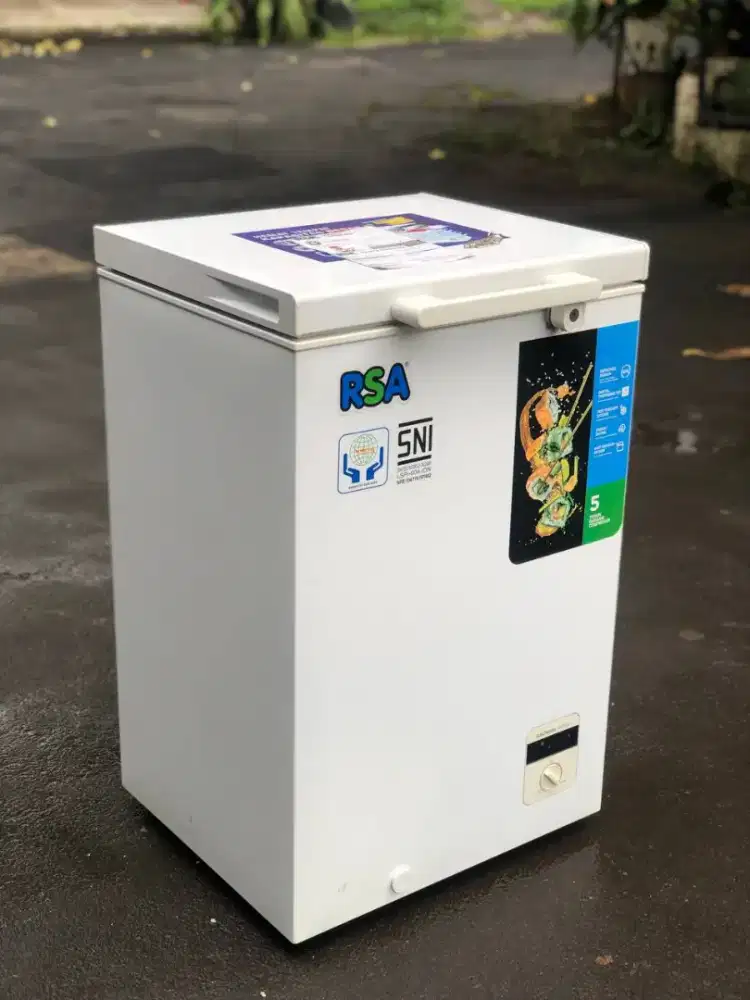 Freezer ORIGINAL  GA Harus MAHAL RSA FRISER  kapasitas 96L

likenew