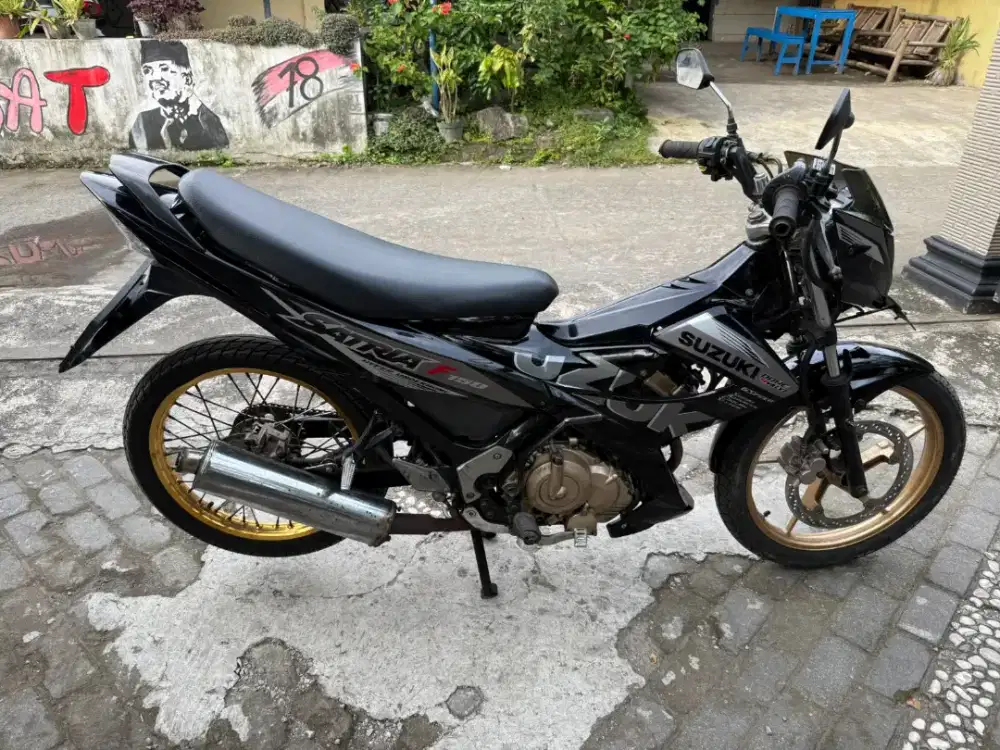 Suzuki satria Fu thn 2012 plat AB Bantul