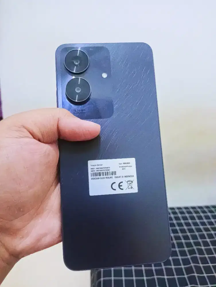 Realme note60 ram12(6+6/128) Mulus