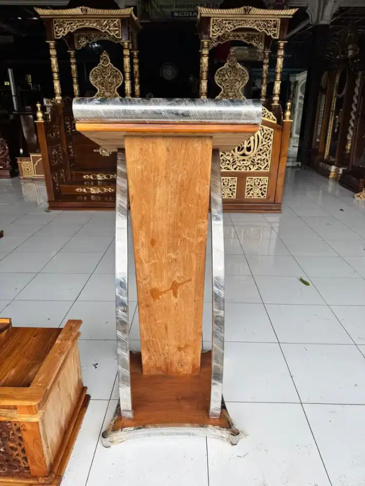 Podium mimbar presiden stainless ready banyak model