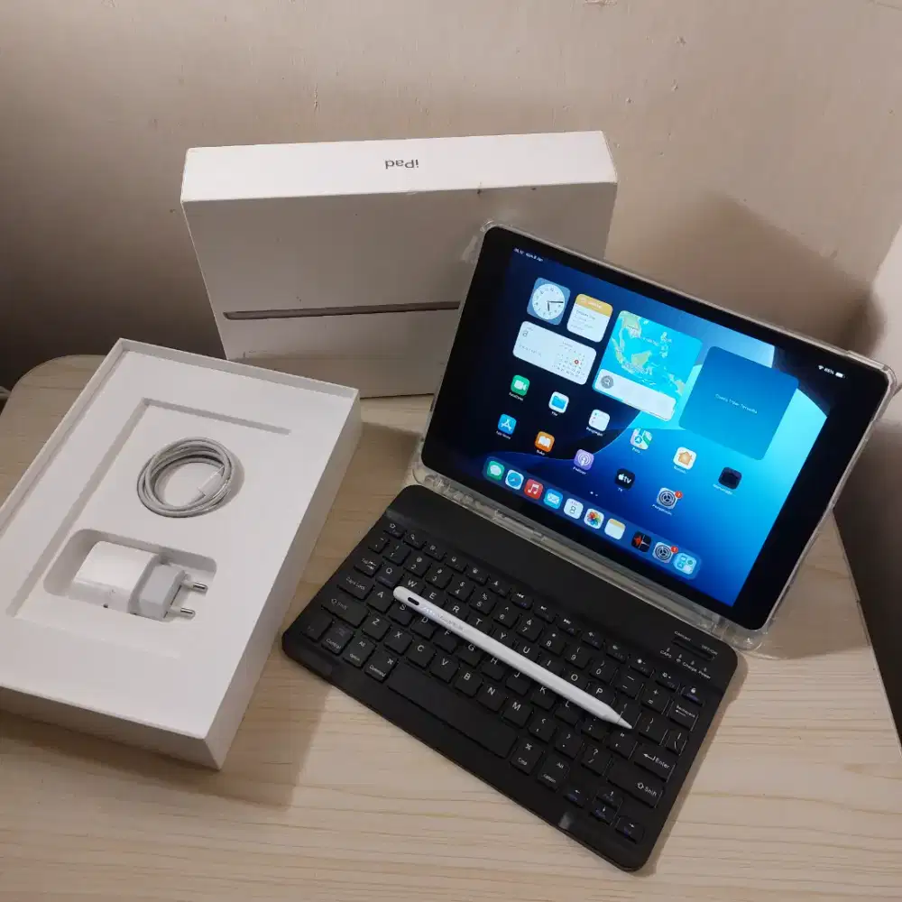 Ipad 9 wifi 64gb ibox fullset + bonus