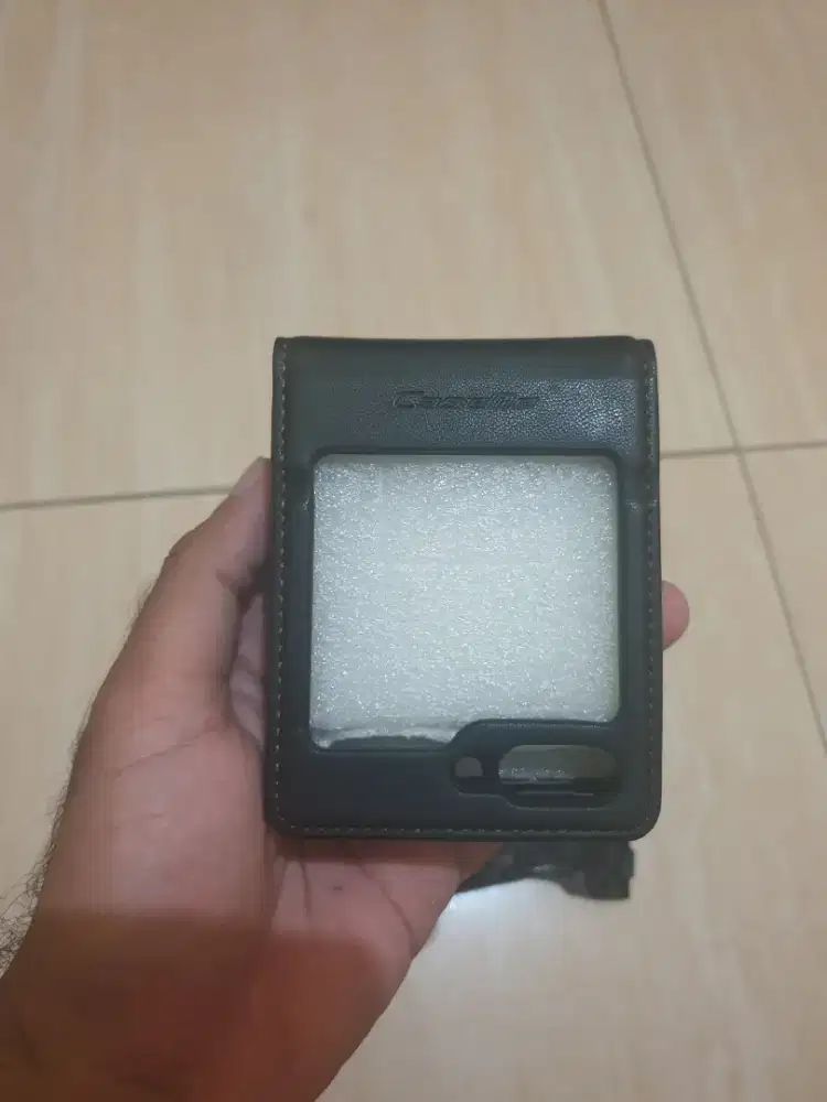 silikon case dompet kulit galaxy z flip 5