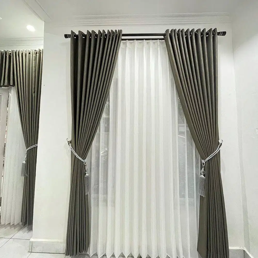 Toko Tirai Gorden Jendela Gordyn Mewah Hordeng Model Terbaru Murah