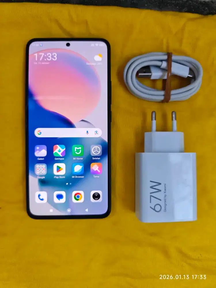 Xiaomi 13T 12/256 (Hp + Cas ori 67w) segel mulus siap paki