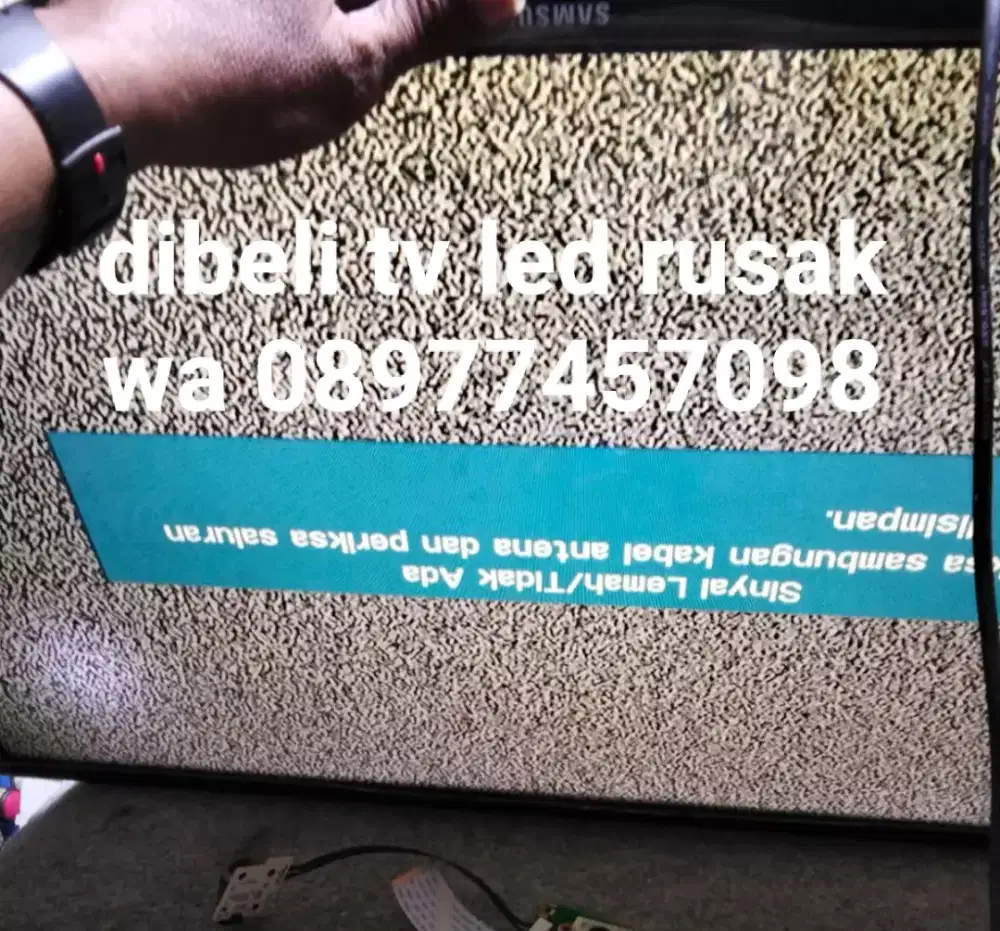 Dibeli tv led lcd rusak