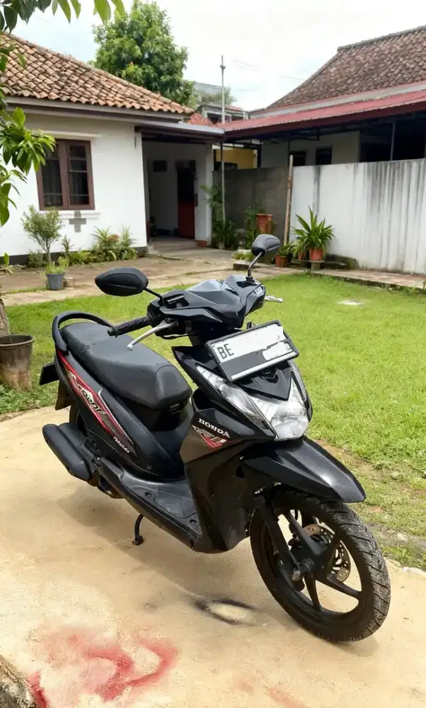 Honda Beat Fi Black Hidup