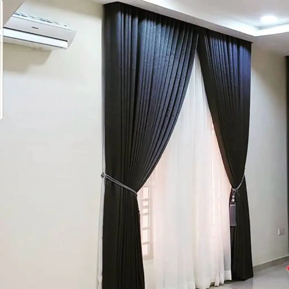 Penjual Tirai Gorden Jendela Gordyn Mewah Hordeng Model Terbaru Murah