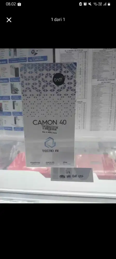 TECNO CAMON 40 8/256 | ATLANTIS DAHSYAT