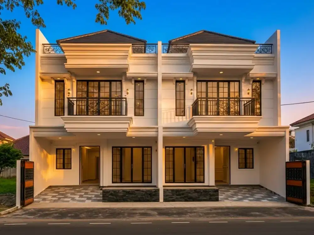 Rumah Mewah Padang Bulan lahannya 6x20M2 3kt 3km 5 menit ke kampus usu