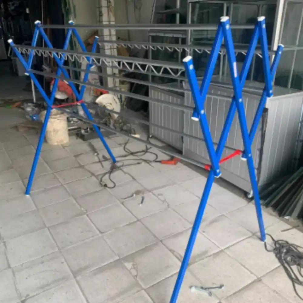 Jemuran baju kokoh kuat ukuran 180x150