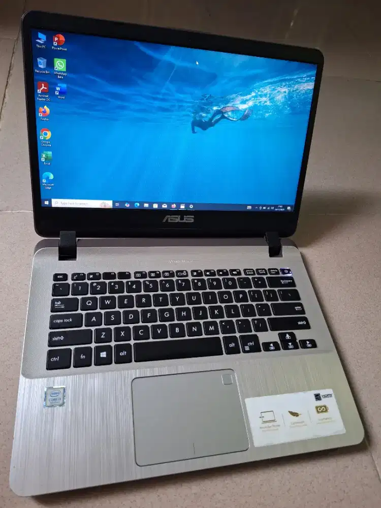 Bismillah dijual asus slim core i3 siap pakai ssd 128gb nvme