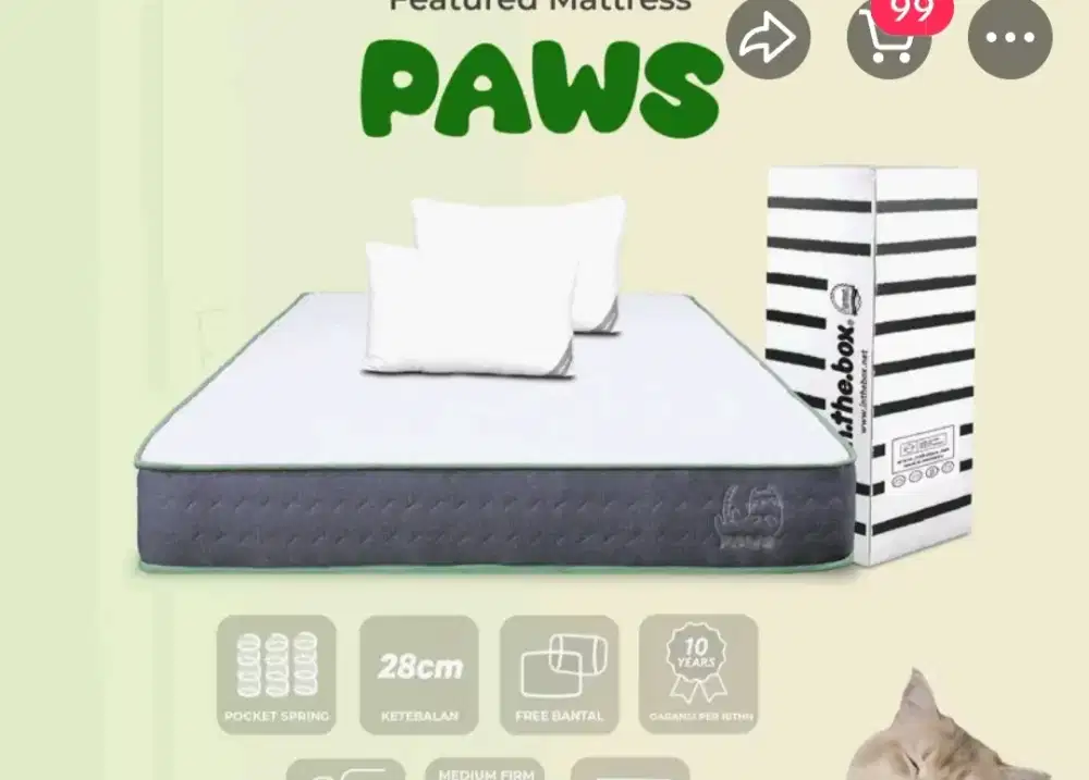 Kasur in the box uk 160x200