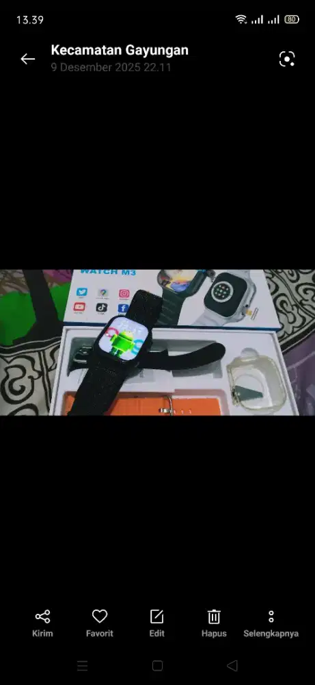 Smartwacht OS android ram 4/64 lengkap