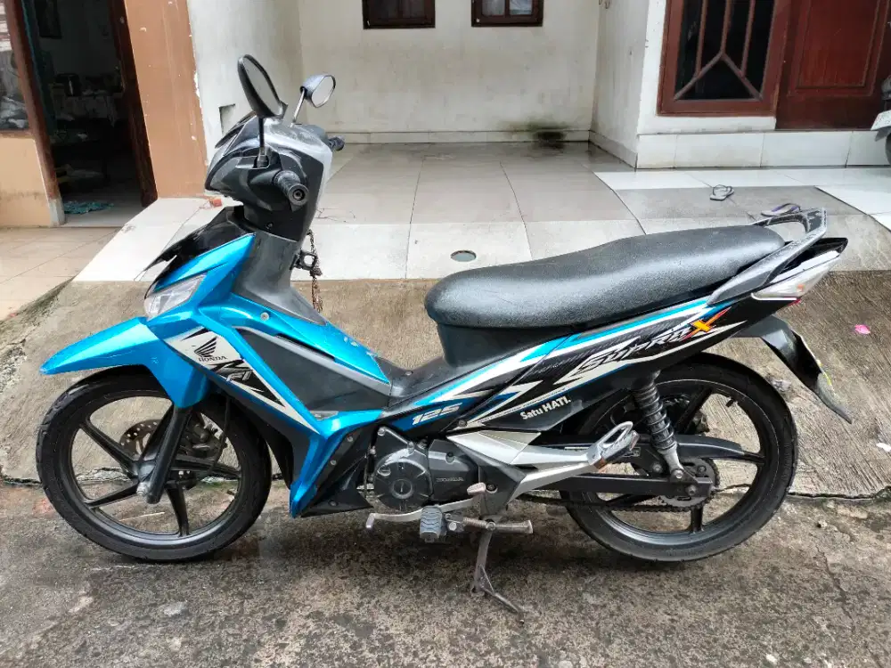 Honda Supra X 125 FI tahun 2014 mesin halus