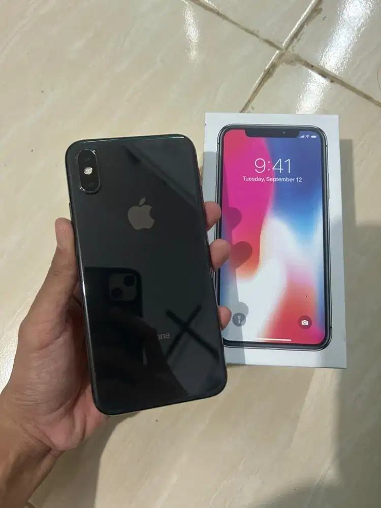 Iphone x 256gb all oprator imei register permanen