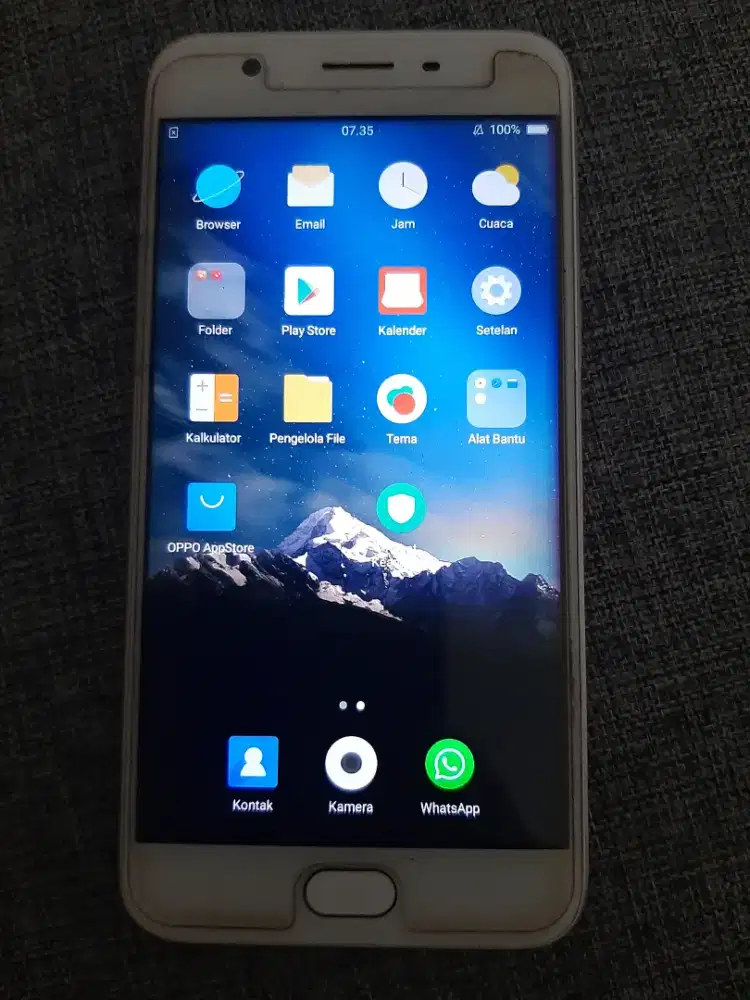 Jual hp oppo ram 3 normal mulus