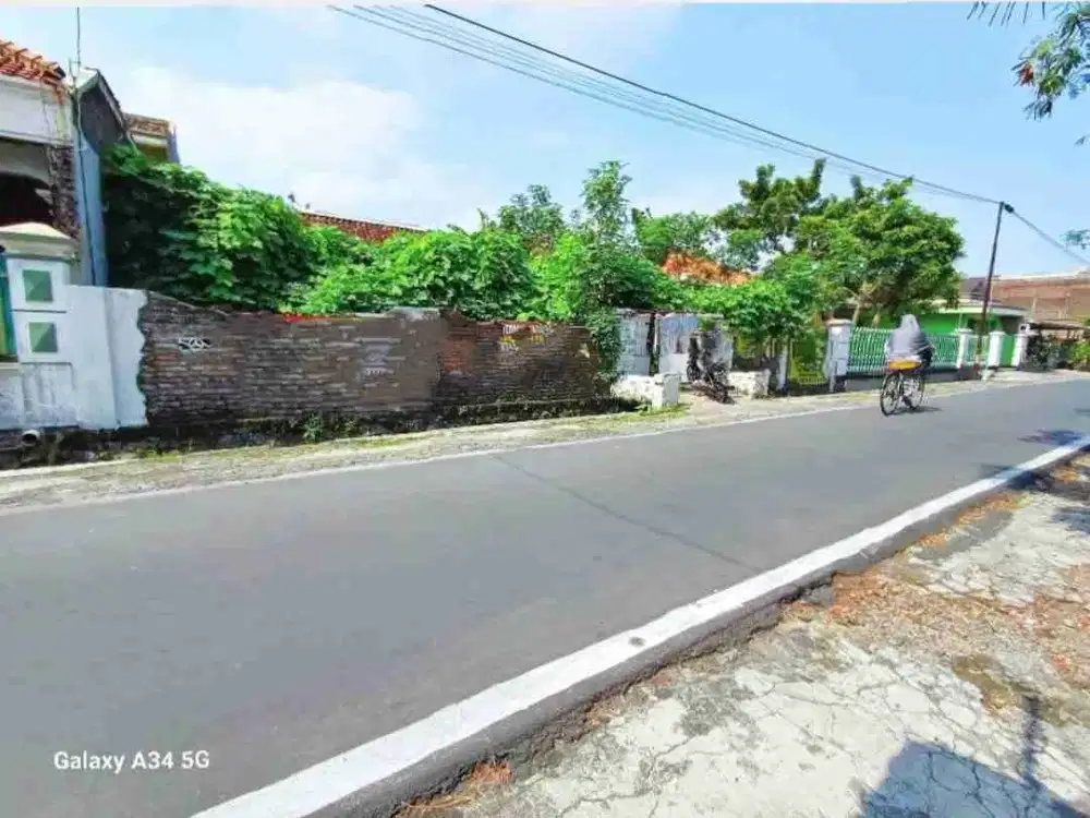 Tanah Komersil dekat Batik Keris Cemani Grogol Sukoharjo