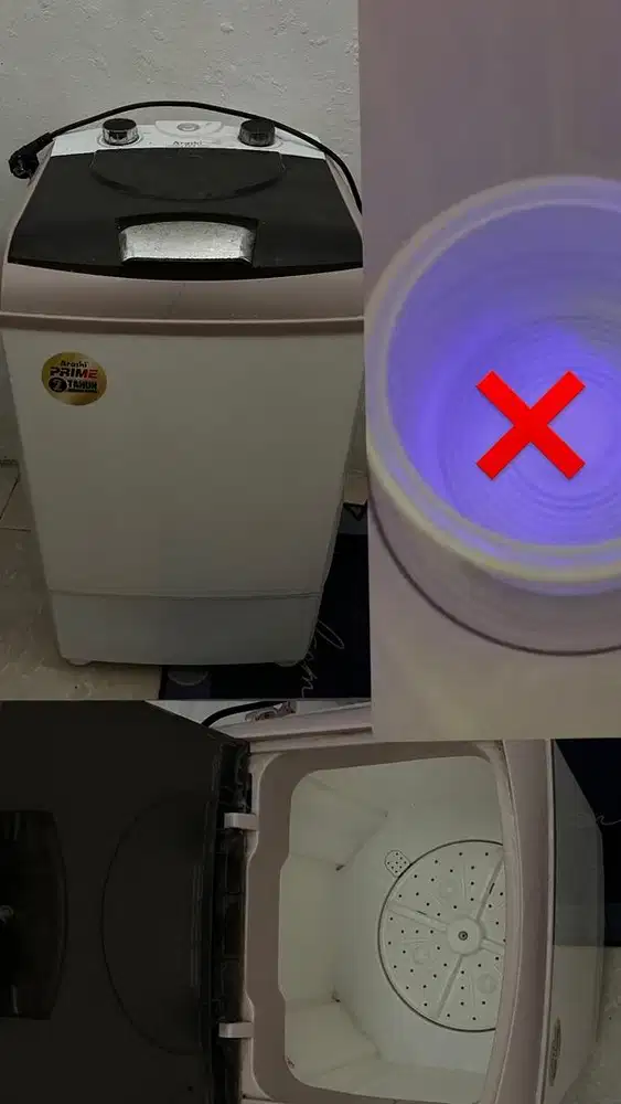 Mesin cuci mini 1 tabung 4,5 Kg