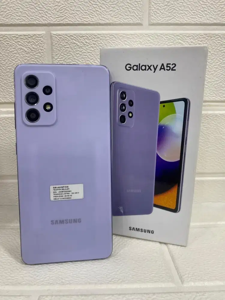 Samsung A52 8/256 sein full set
