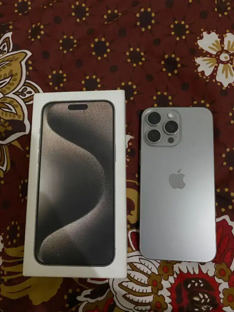 Dijual iphone 15 promax 256gb ibox