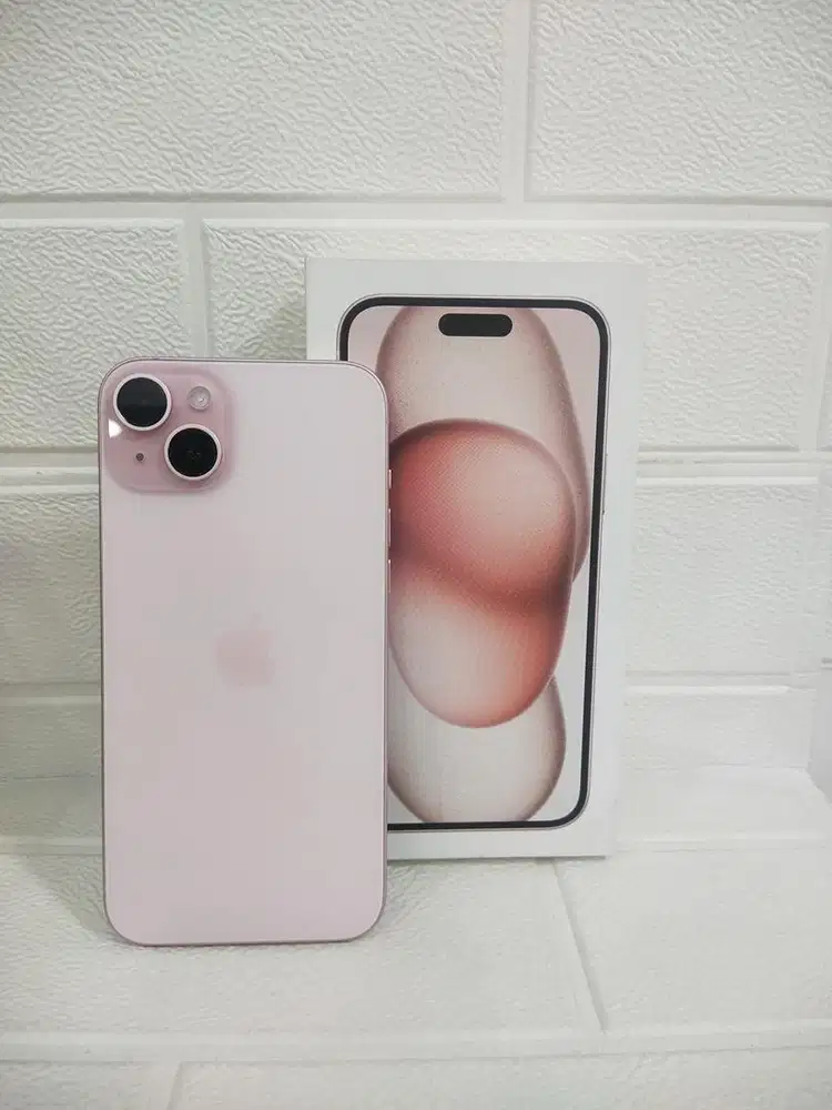 Iphone 15plus 128G ibox bh88% murni mulus like new full set