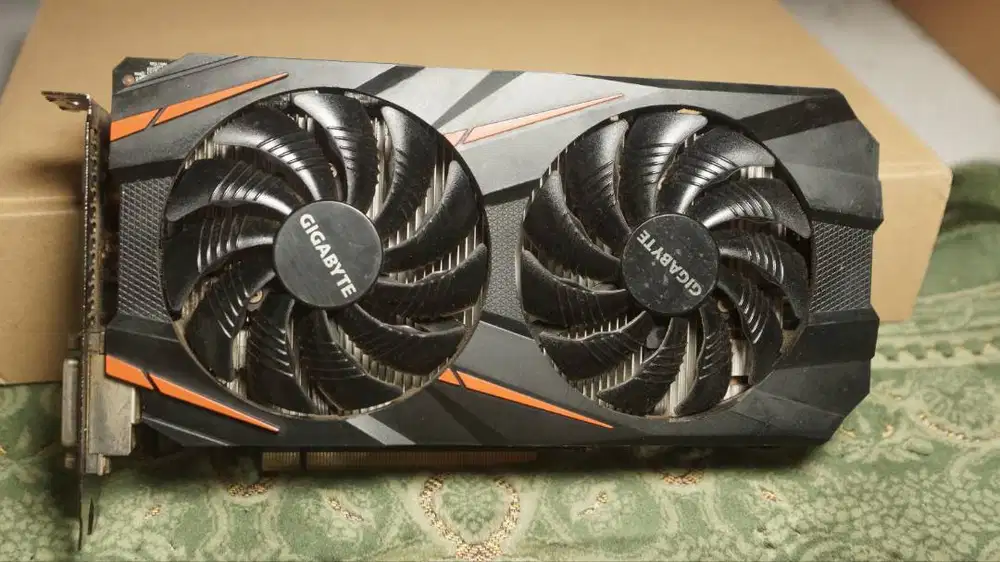 Jual Vga gigabyte 1060 ddr 5 6 gb + AM4 Razen 5 2600