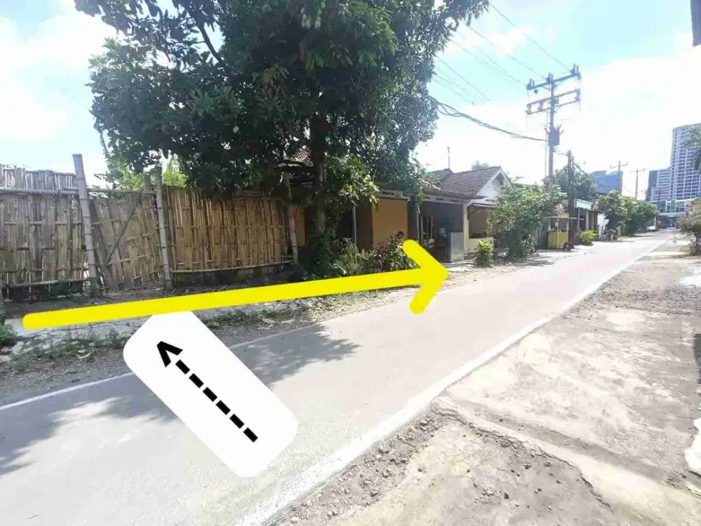 Tanah Strategis dekat Bunderan Solo Baru, Langenharjo Grogol Sukoharjo